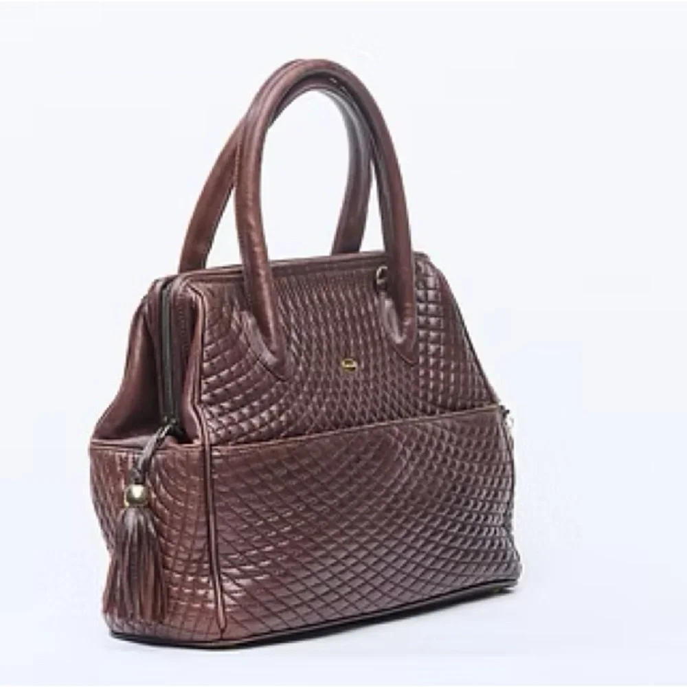 Bally Quilted Lambskin Leather‎ Handbag